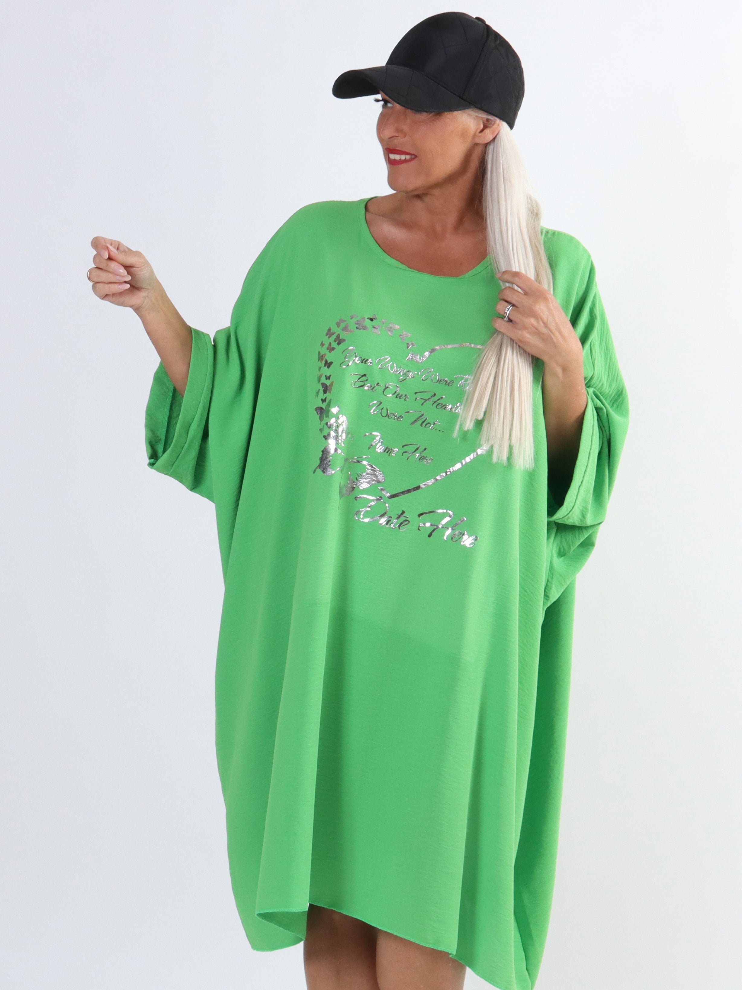 Hope - Oversize plus size kjole med motiv